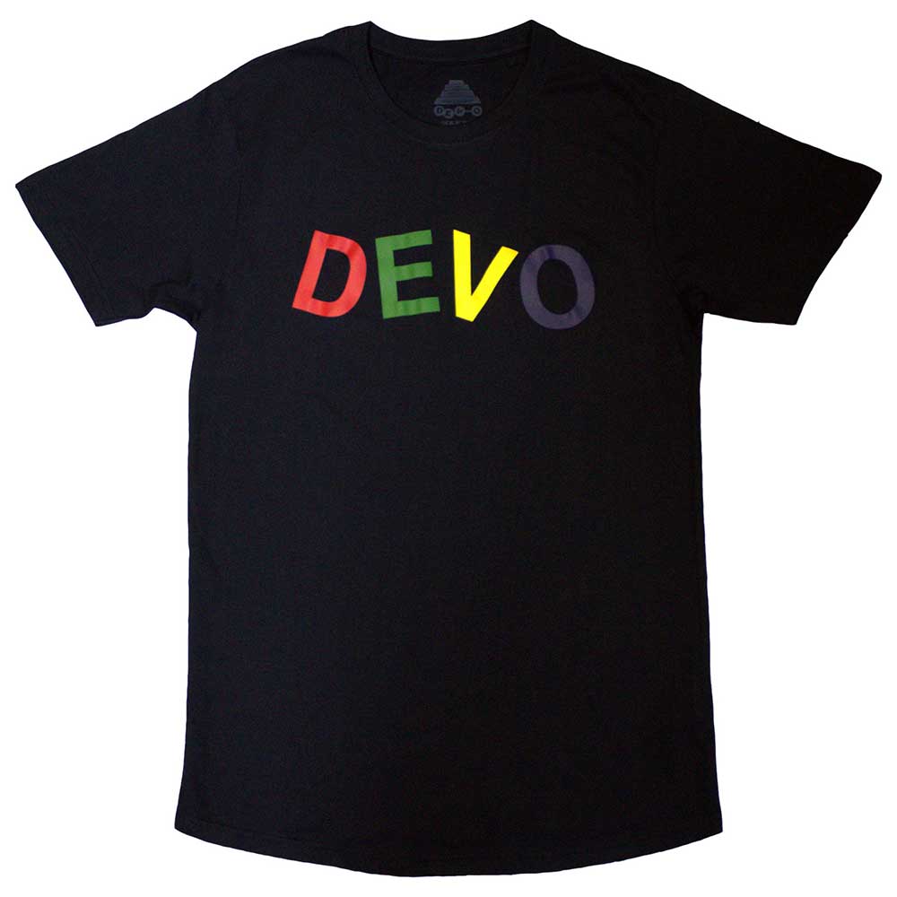 Camiseta con el logotipo de Devo