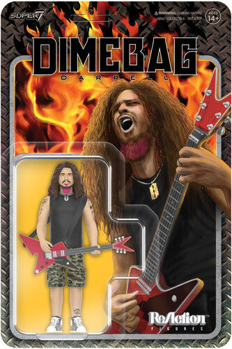 Super7 - Dimebag Darrell - ReAction Figures Wv1 - Dimebag Darrell (Culprit) (Action Figure) (Action Figure)