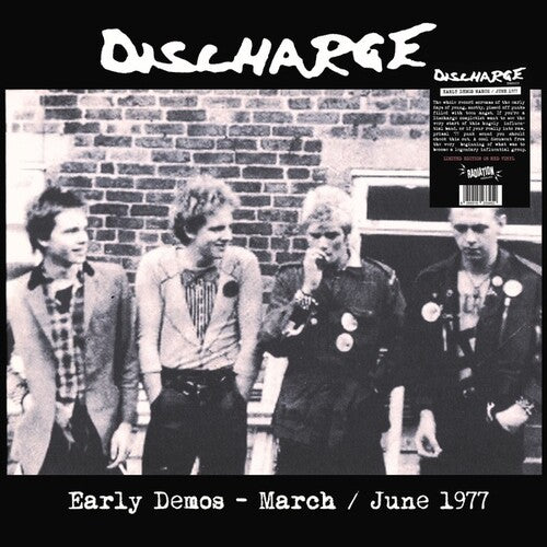 Discharge Early Demos：1977 年 3 月 / 6 月（限量版，红色乙烯基）[唱片和 LP]