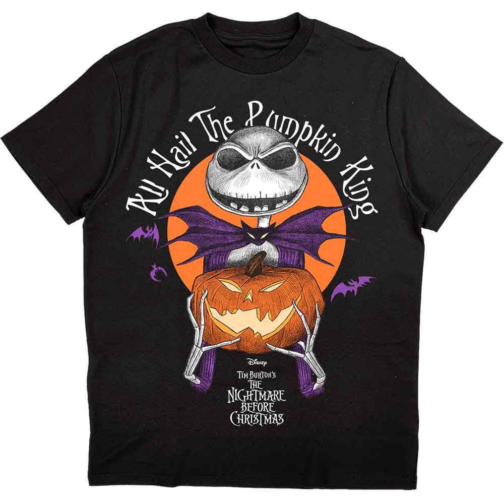 Disney The Nightmare Before Christmas All Hail the Pumpkin King [T-Shirt]