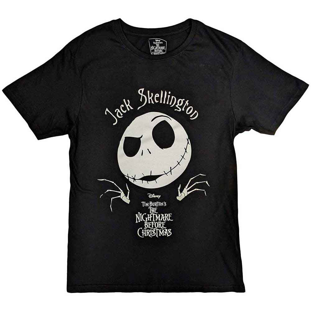 Camiseta con la cabeza de Jack de Pesadilla antes de Navidad de Disney