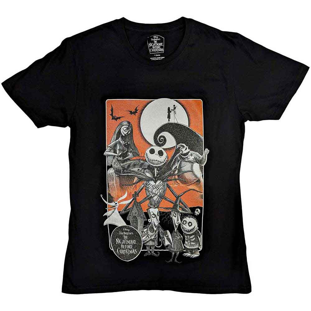 Disney The Nightmare Before Christmas Orange Moon [T-Shirt]