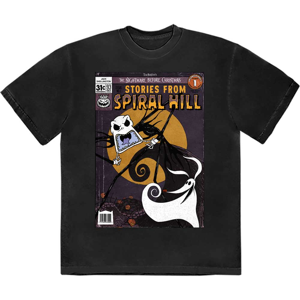 Camiseta de Jack de Spiral Hill de Pesadilla antes de Navidad de Disney