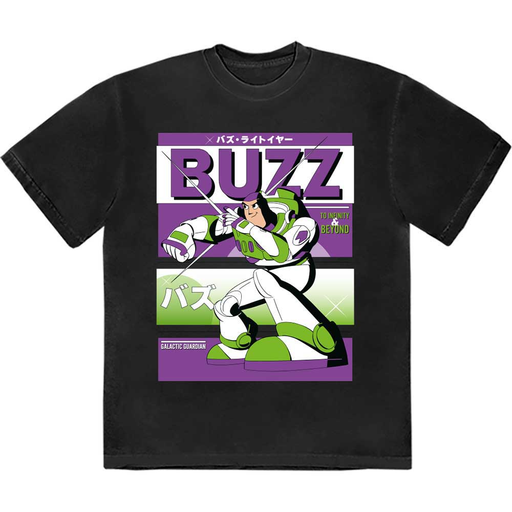 Camiseta de Buzz Lightyear de Toy Story de Disney en japonés