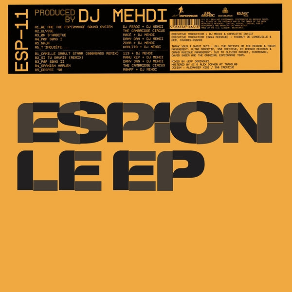 Espion Ep (Clear Vinyl) (Vinyl)