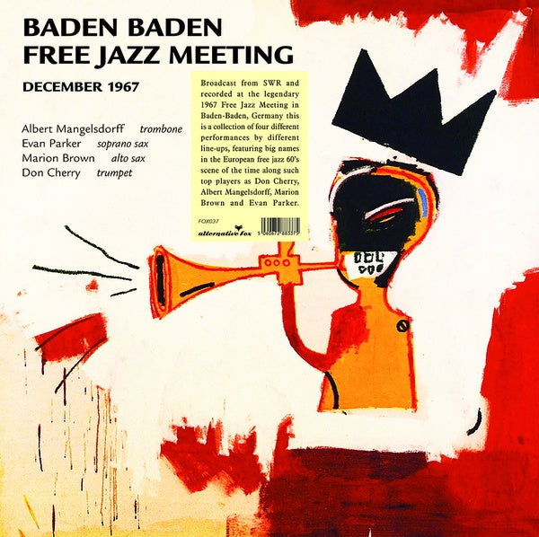 Baden Baden Free Jazz Meeting, December 1967 - SWR Broadcast (Vinyl)