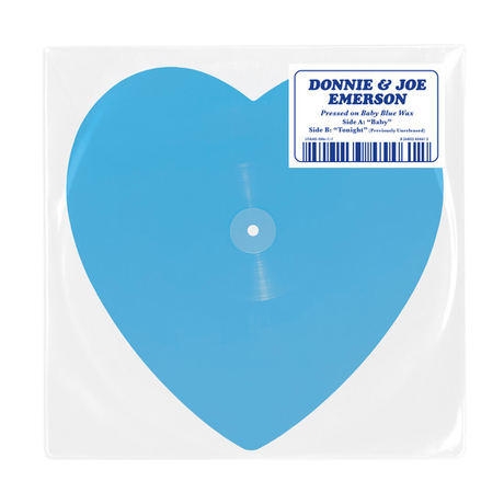 Baby Blue Heart Shaped 7" (Vinyl)