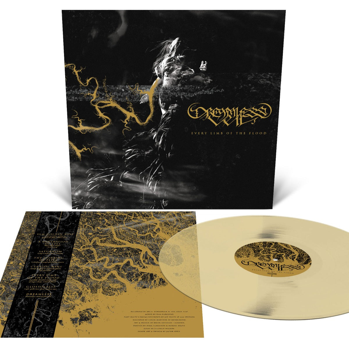 Dreamless Veil Every Limb Of The Flood (Colored Vinyl, Translucent Gold) [Vinyl] - Apocalypse Vinyl