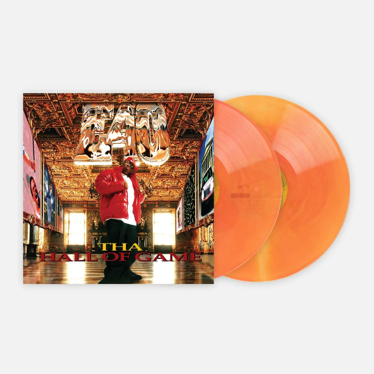 E-40 Tha Hall of Game (Limited Edition, "Rapper's Ball" Red Colored Vinyl) (2 Lp) [Records & LPs]