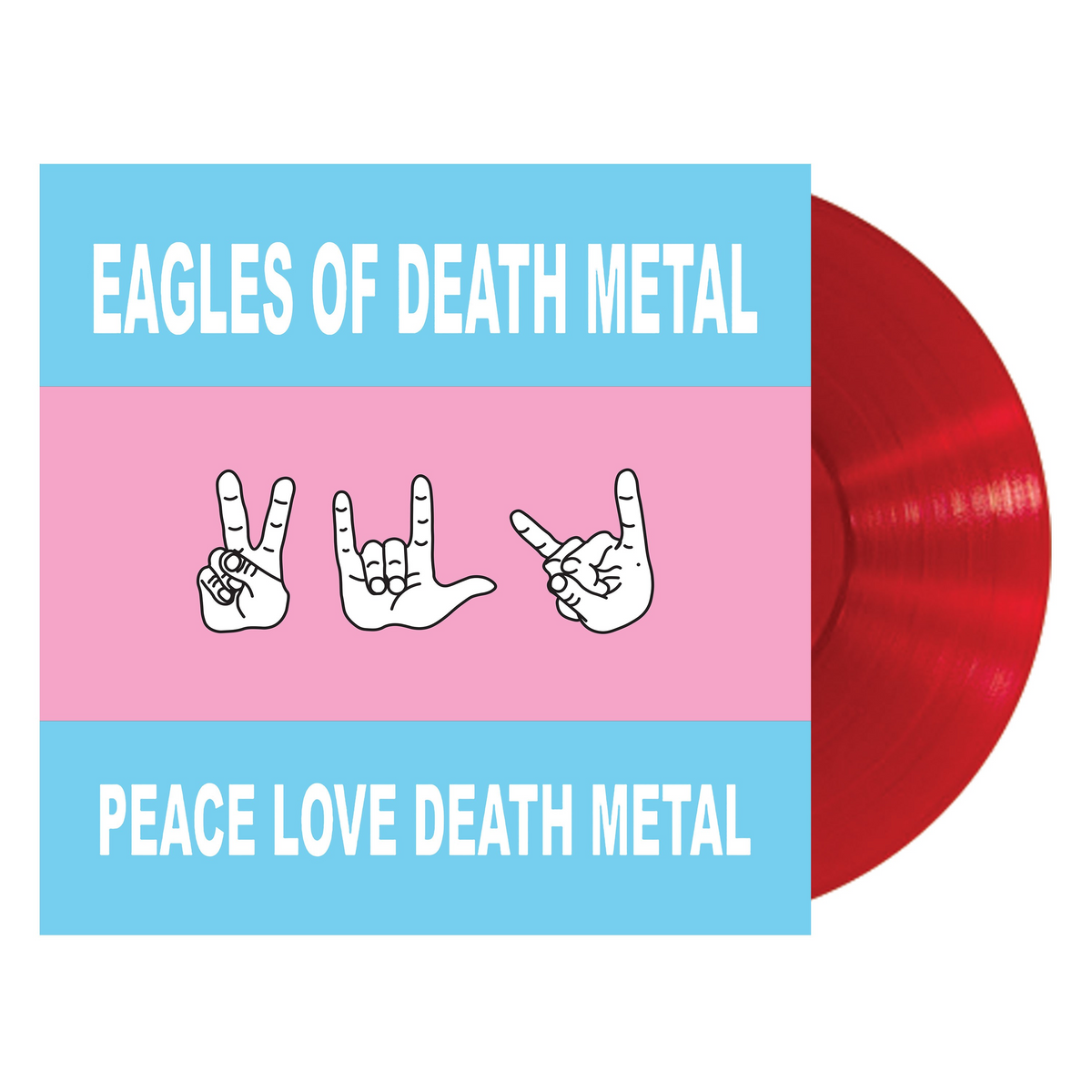 Peace Love Death Metal (Red Colored Vinyl) [Vinyl]