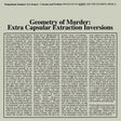 Geometry Of Murder: Extra Capsular Extraction Inversions (Crystal Clear Vinyl) [Vinyl]