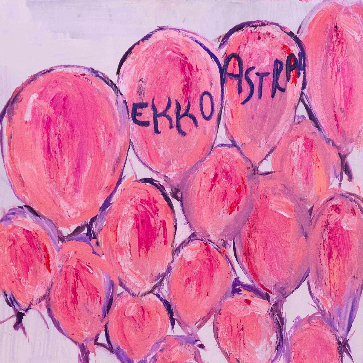 Globos rosas de Ekko Astral [Cassettes musicales]