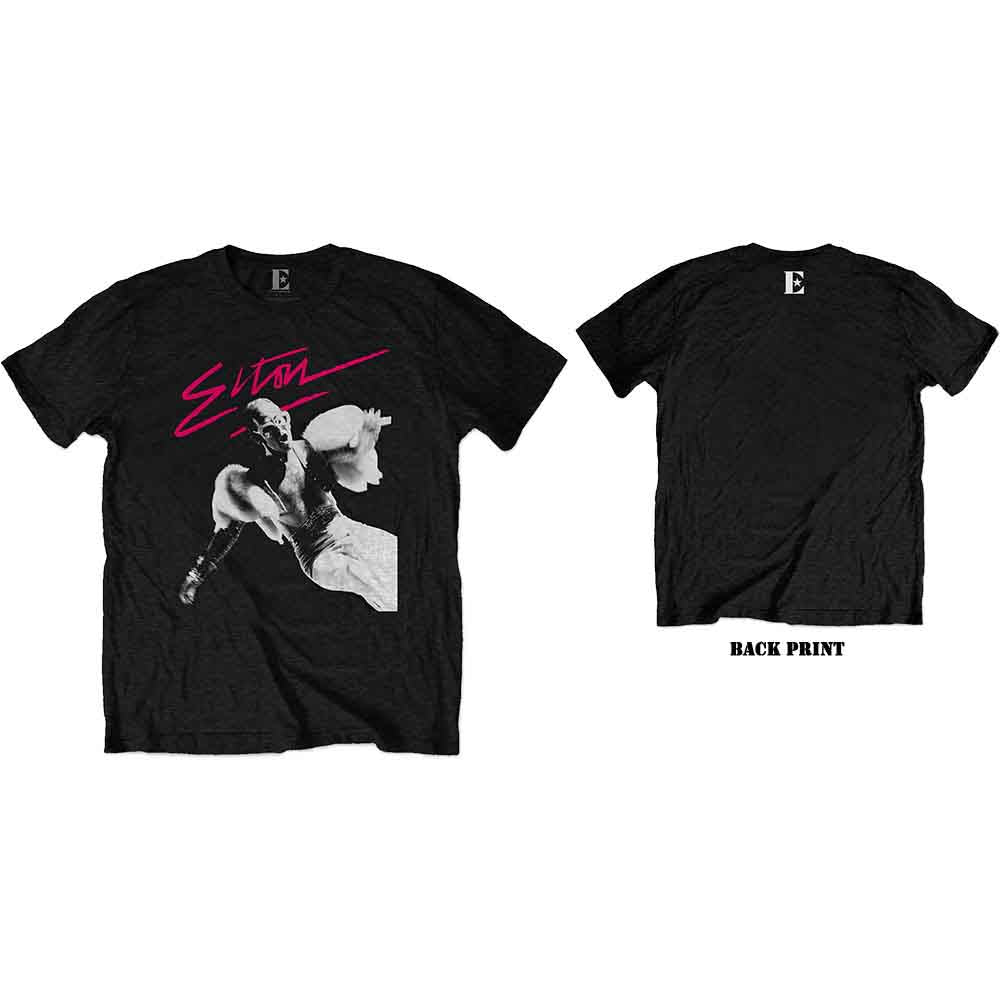 Elton John Pink Brush [T-Shirt]