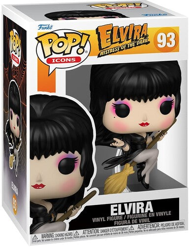 Funko POP!: Icons: Elvira, Mistress of the Dark: Elvira (Action Figure, Collectible) [Action Figure]