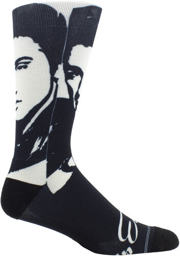 Elvis Presley - Perri's - Elvis Presley - 50's Dye Sublimation - Crew Socks [Socks]