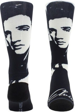 Elvis Presley - Perri's - Elvis Presley - 50's Dye Sublimation - Crew Socks [Socks]