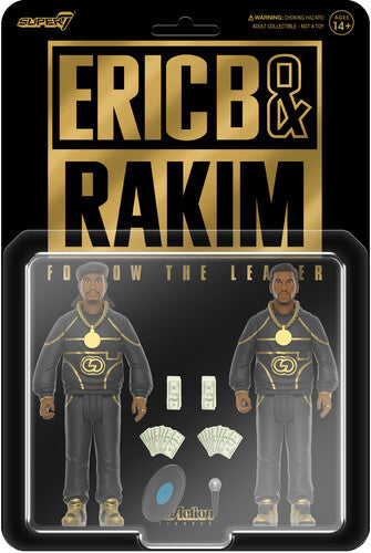 Super7 - Eric B. & Rakim - ReAction Figures Wv2 - Eric B. & Rakim (Follow The Leader) (Collectible, Action Figure) (Action Figure)