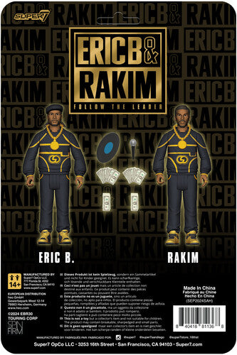 Super7 - Eric B. & Rakim - ReAction Figures Wv2 - Eric B. & Rakim (Follow The Leader) (Collectible, Action Figure) (Action Figure)