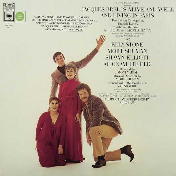 Jacques Brel Is Alive And Well And Living In Paris (CD)