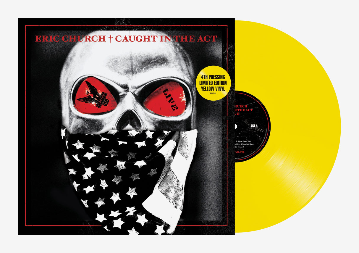 Eric Church atrapado en el acto: en vivo [Yellow 2 LP] [Discos y LP]