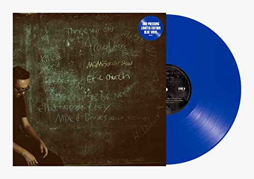 Eric Church Mr. Misunderstood [Blue LP] [Vinyl] - Apocalypse Vinyl