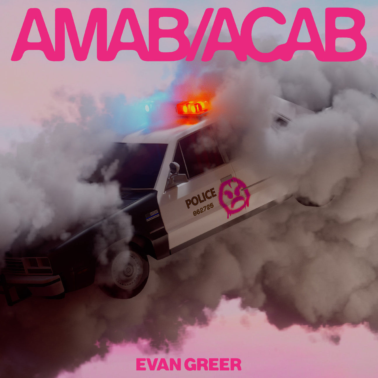 Amab/Acab (Clear/Pink Cloud Vinyl) (Vinyl)