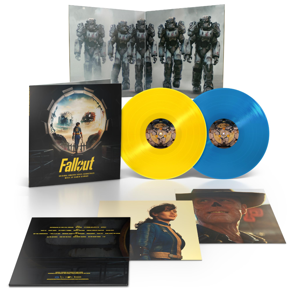 Ramin Djawadi Fallout Original Amazon Series Soundtrack (Blue/Yellow 2LP) [Records & LPs]