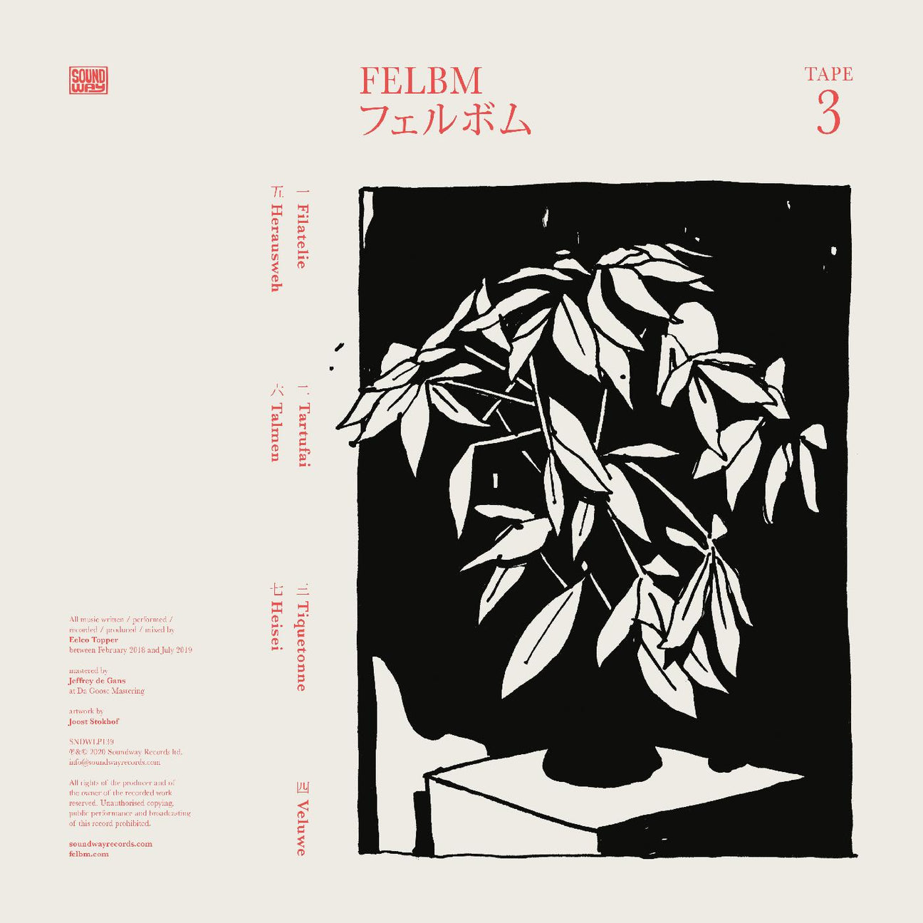 Tape 3/Tape 4 (Vinyl)