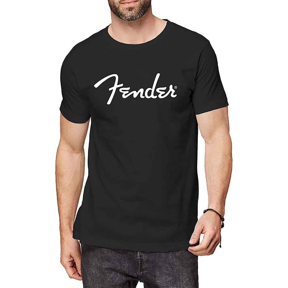 Camiseta con el logotipo clásico de Fender