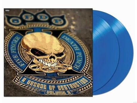 Five Finger Death Punch A Decade Of Destruction: Vol 2 [Explicit Content] (Colored Vinyl, Cobalt Blue, Limited Edition, Gatefold LP Jacket) (2 Lp's) [Records & LPs]