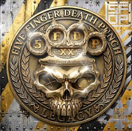 Five Finger Death Punch - Legacy [Explicit Content] (Indie Exclusive, Limited Edition, 140 Gram "Amber Wave" Colored Vinyl) [Vinyl]