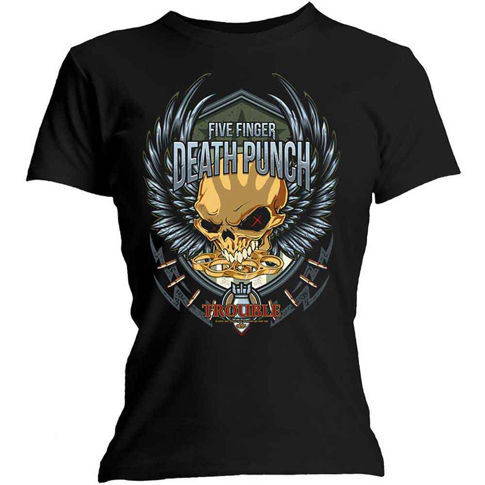 Five Finger Death Punch Trouble [Short Sleeve Tee]