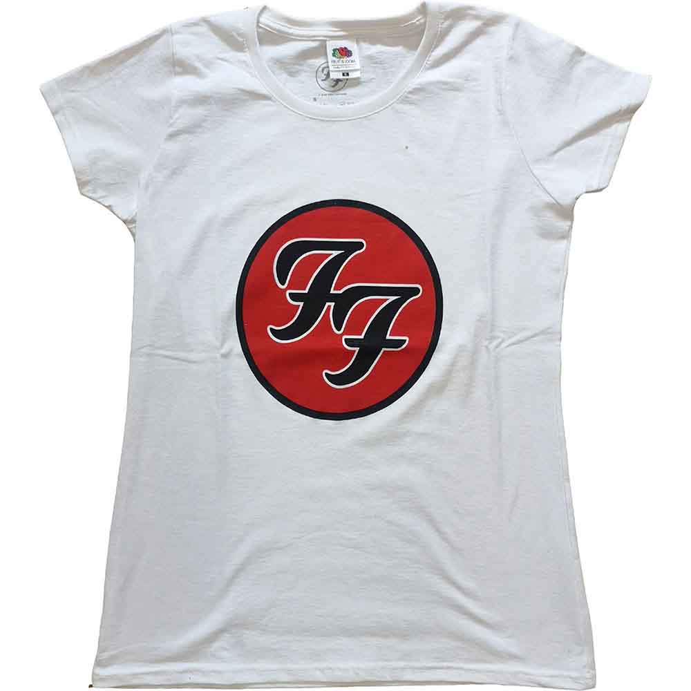 Camiseta de manga corta con el logotipo de Foo Fighters FF