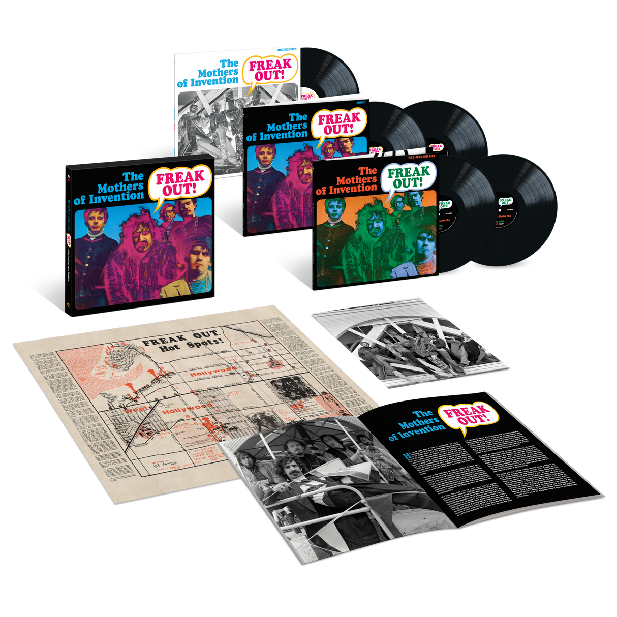 Frank Zappa/The Mothers Of Invention - Freak Out! (60Th Anniversary) (180G) [5LP] [Box Set] [Vinyl]