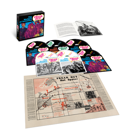 Frank Zappa/The Mothers Of Invention - Freak Out! (60Th Anniversary) [Super Deluxe Box Set] [5 CD/Blu-Ray] [CD]