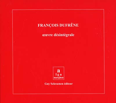 Oeuvre Désintégrale (CD)