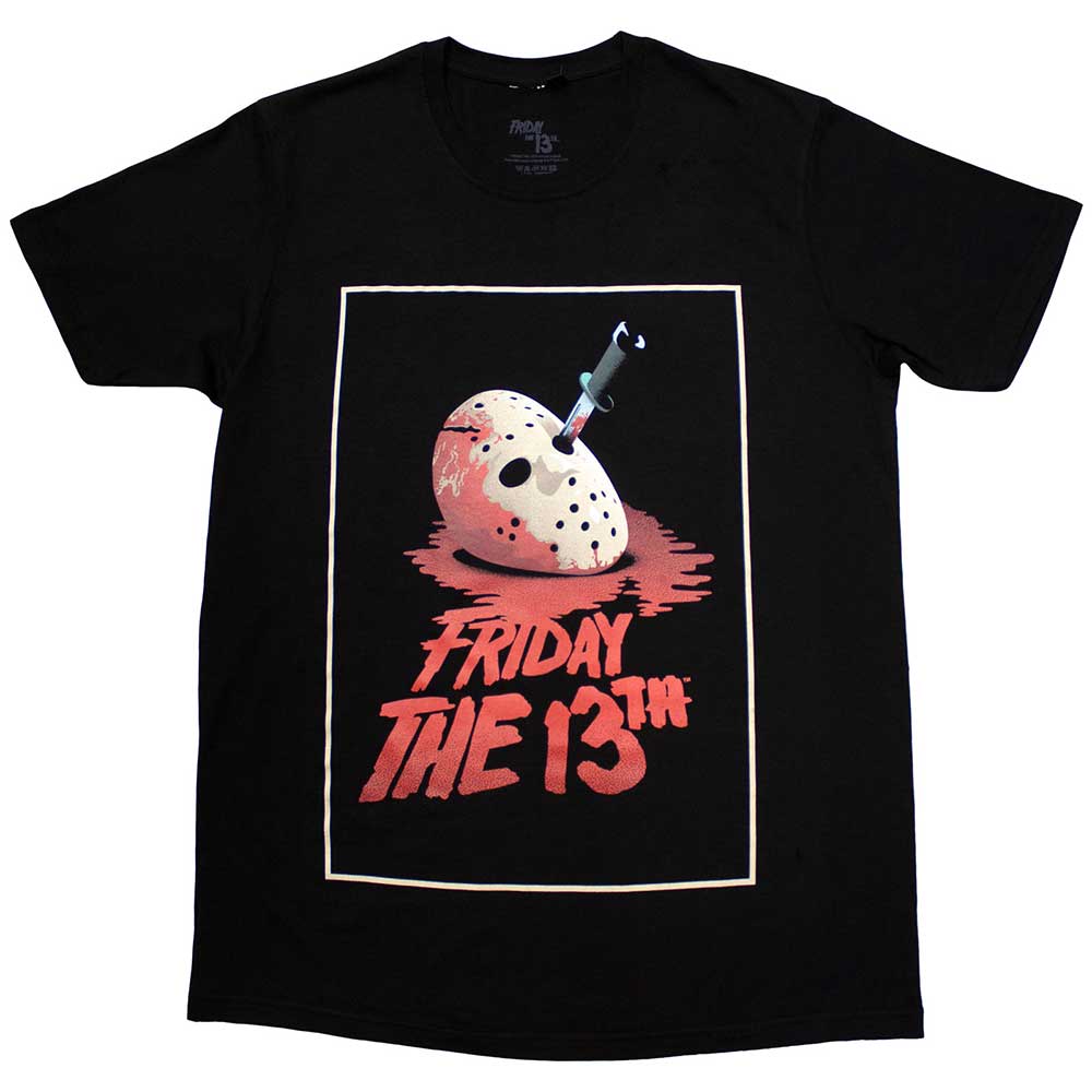 Rock Band Apparel - Friday the 13th Jason Blood Mask [T-Shirt ...