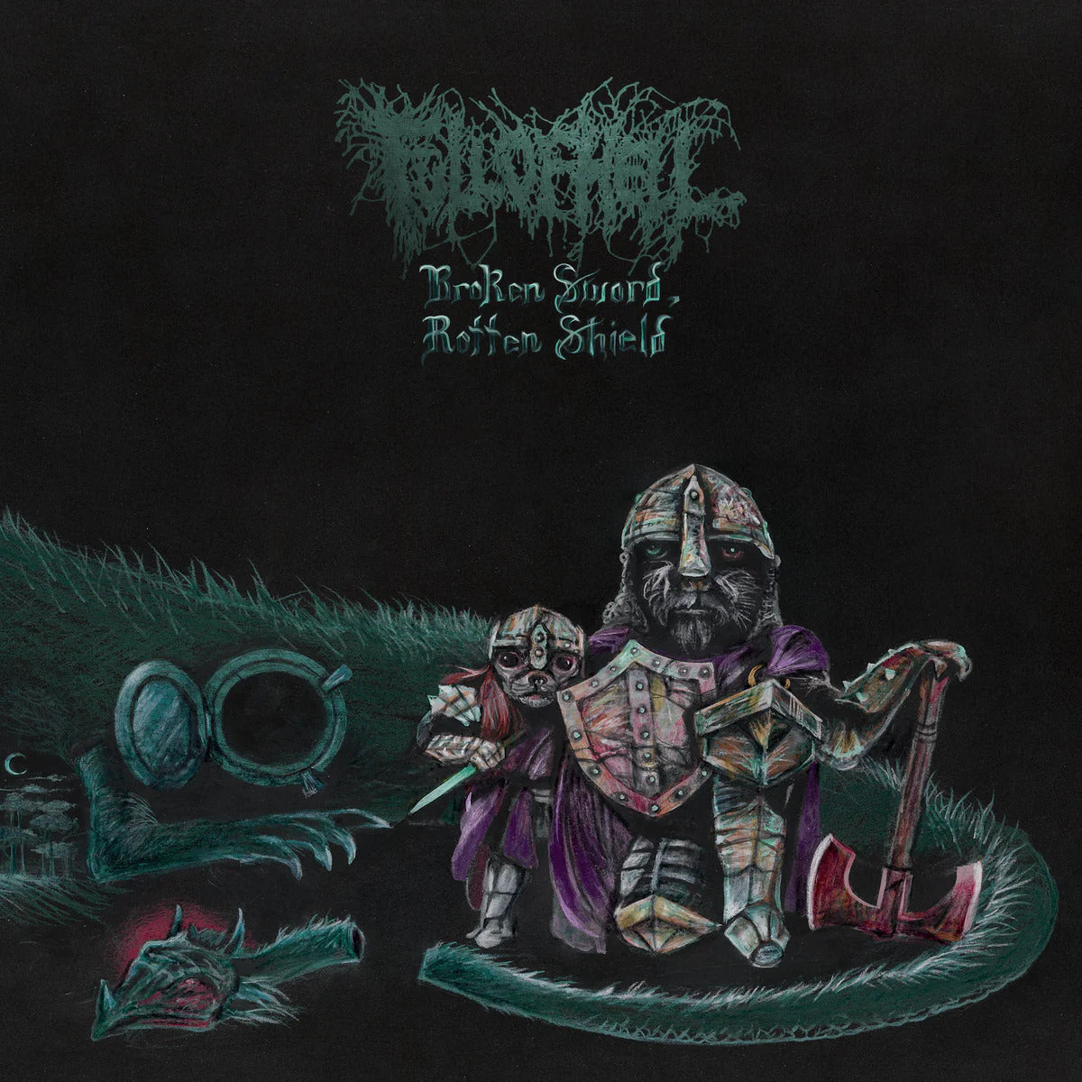 Rotten Shield (10" Vinyl) (Indie Exclusive) (White/Black/Oxblood/Blue Splatter Vinyl) Broken Sword (Vinyl)