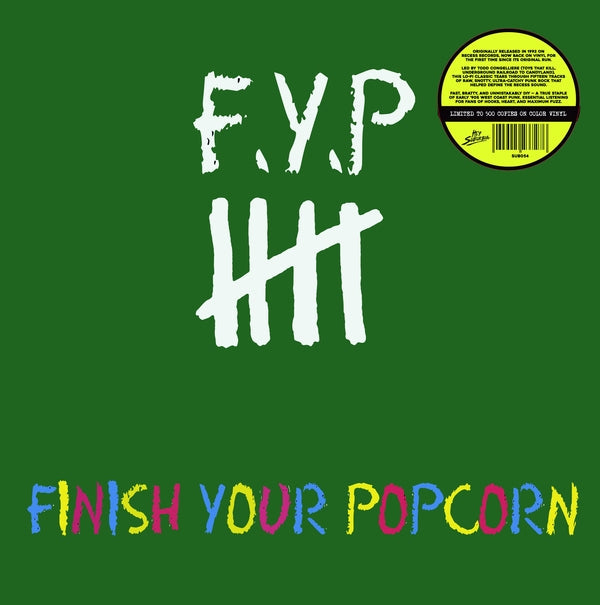 Finish Your Popcorn (Color Vinyl) [Lp] (Vinyl)