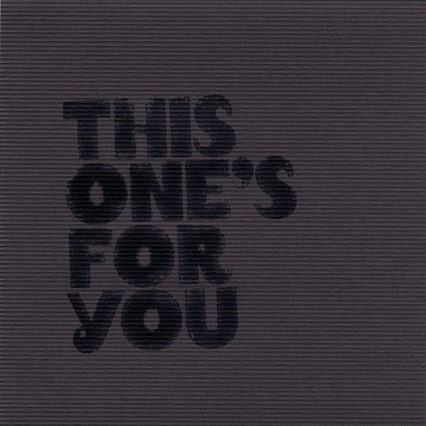 This One's For You (CD)