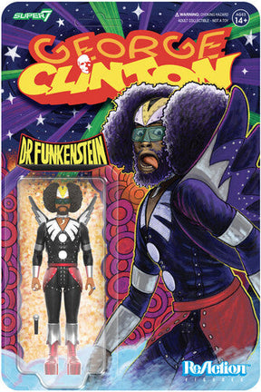 Super7 - George Clinton - ReAction Figures Wv1 - George Clinton (Dr. Funkenstein) (Action Figure) [Action Figure]