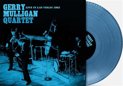 Gerry Mulligan Quartet Live In Las Vegas 1963 (Indie Exclusive, Transparent Blue Colored Vinyl) [Vinyl] - Apocalypse Vinyl