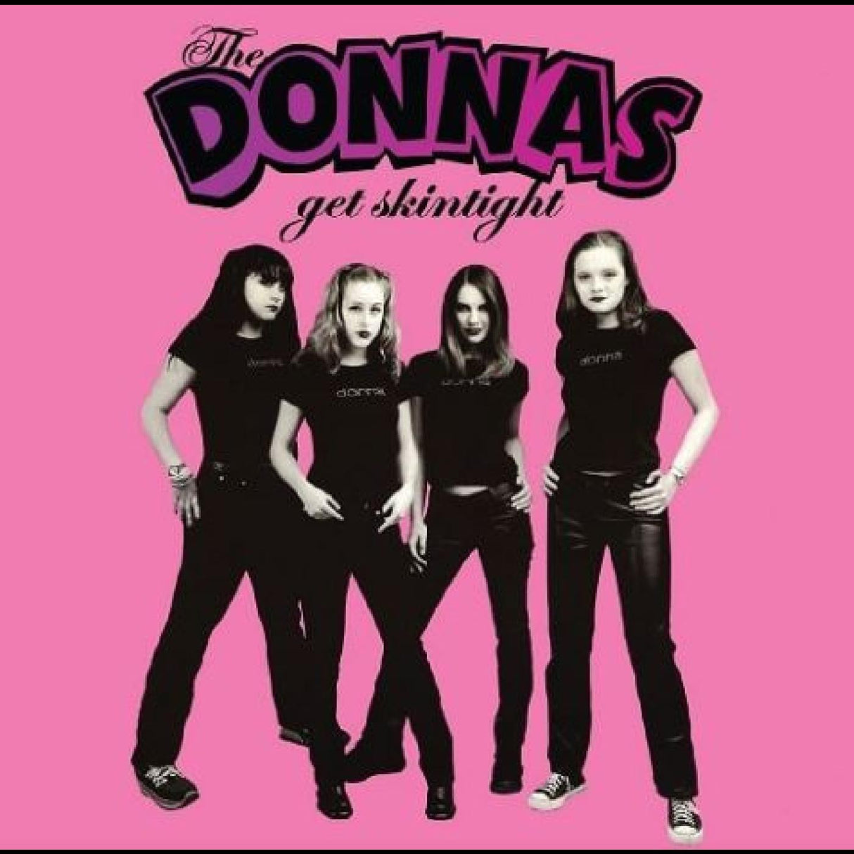 Donnas Get Skintight [RM, 紫色/粉色漩涡] [唱片 &amp; LPs]