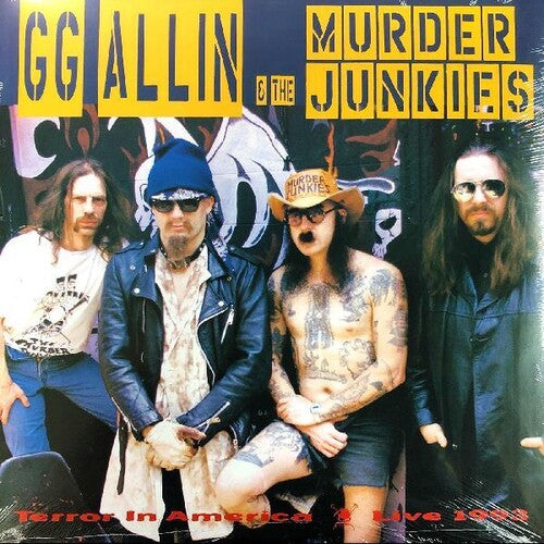 Gg Allin &amp; The Murder Junkies 美国恐怖袭击 (限量版，透明乙烯基，绿色) [唱片和 LP]