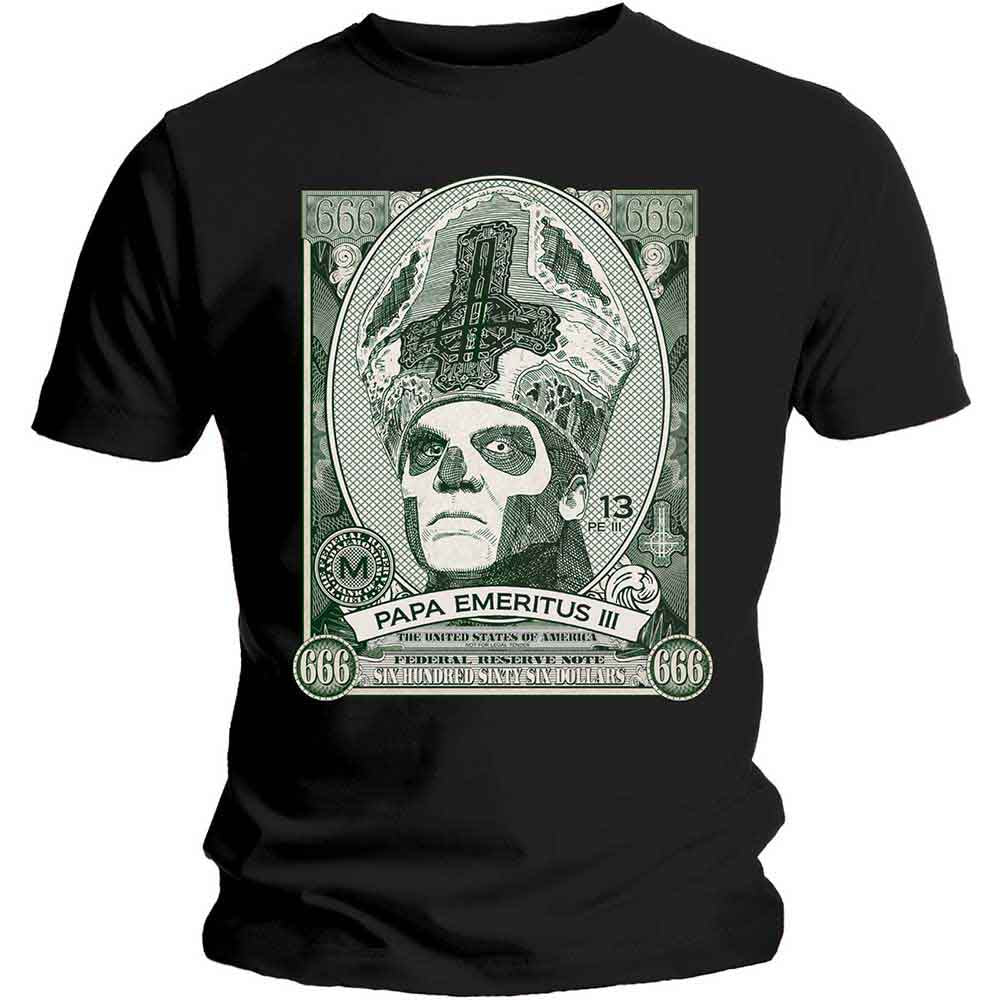 Camiseta de Ghost Papa Cash