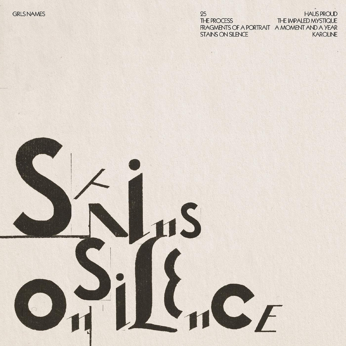 Stains On Silence (Vinyl) - Apocalypse Vinyl
