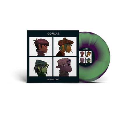 Gorillaz - Demon Days (Limited, Brick & Mortar Exclusive) [Half-Speed Mastered] [Green, Purple, And Red Vinyl] [Vinyl]
