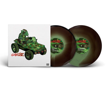 Gorillaz - Gorillaz (Limited, Brick & Mortar Exclusive) [Camouflage Green, Brown And Black Vinyl] [2LP] [Vinyl]