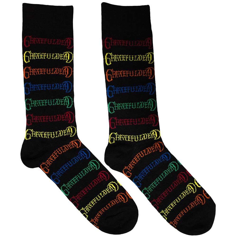 Coloured Logos Pattern (Socks)