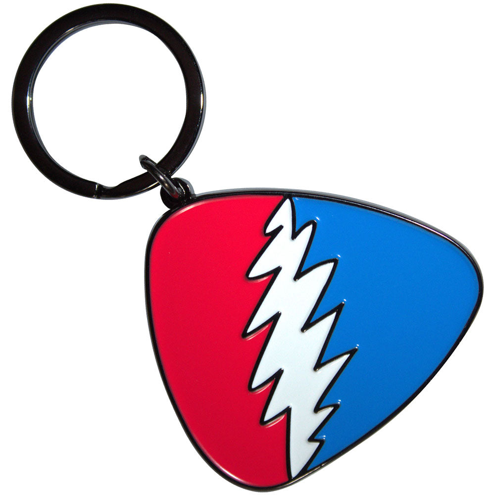 Grateful Dead Red/Blue Plectrum [Keychain]